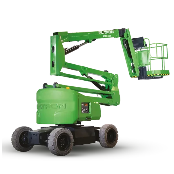 Platfon PB18 electric articulating boom lift with 17.7 m working height