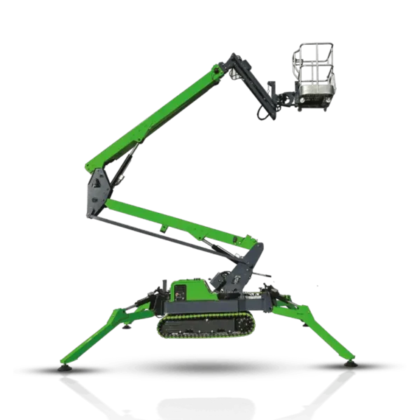 Platfon PSP18 spider-type tracked boom lift on rubber tracks